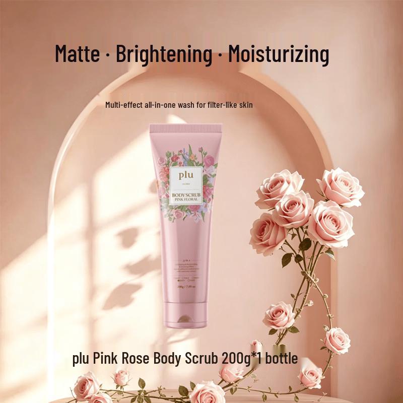 PLU Pink Rose Scented Body Scrub