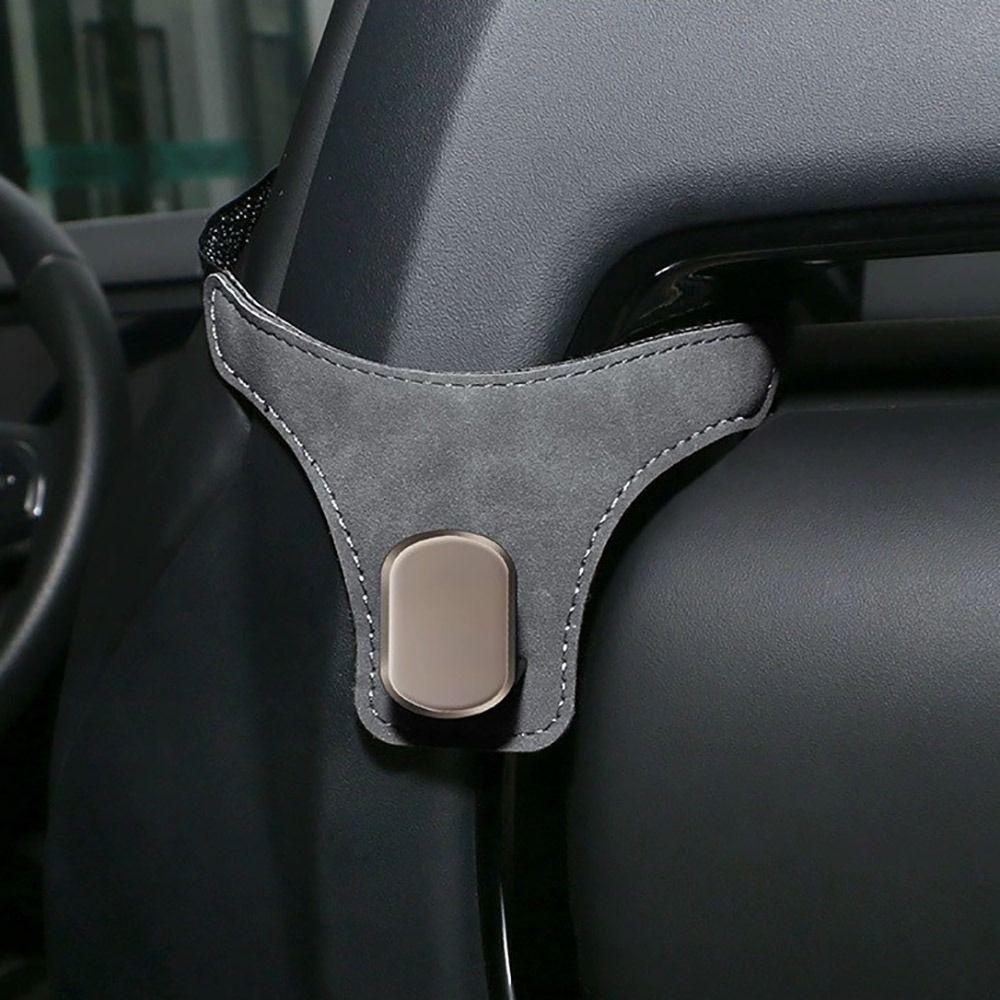 Pu Leather Car Storage Holder Rotatable Car hook New Hanging Hooks  Vehicle