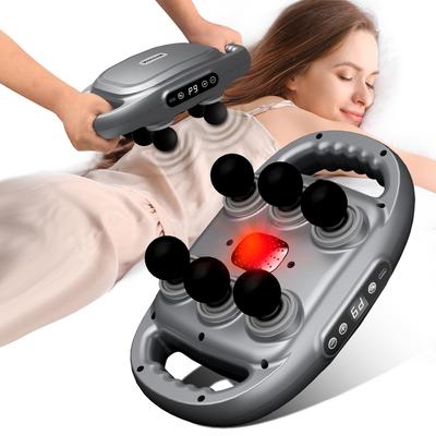 Faszienpistolen-Massagegerät Sechs-Kopf-Faszienpistolen-Massagegerät für Rücken, Taille, Beine, Körper, Schulter Hochfrequenz Professionelle Muskelentspannung