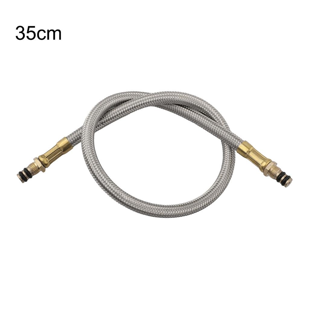 Leichter Edelstahl-Gasschlauch 35cm 50cm Campingkocher Zubehör