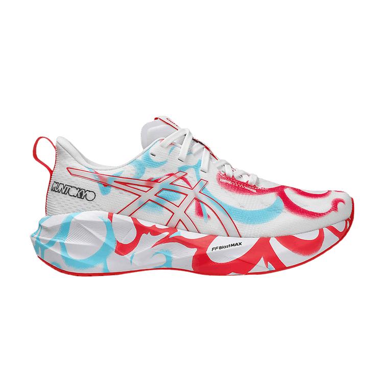 

ASICS Novablast 5 Tokyo Marathon Women Sneakers White Coral-Reef 1012B888-100 40
