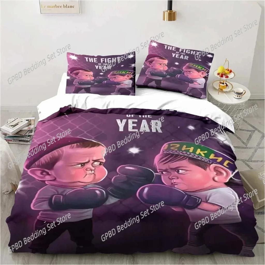 Comforter Hasbulla Magomedov Fighting Meme Bedding Set Bedroom Soft Modern S Comefortable And