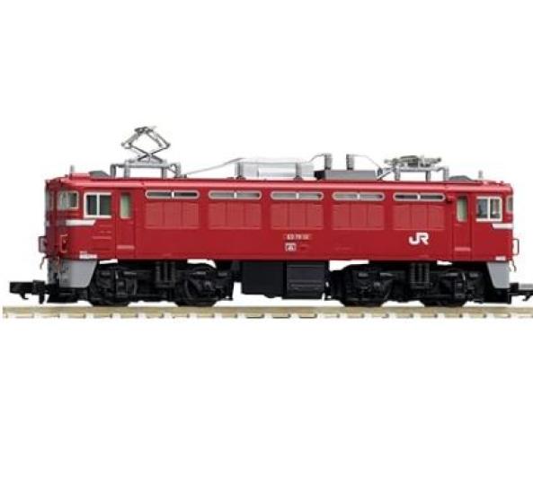 TOMIX N Gauge JR ED79 0 Series H Rubber Gray 7149 Electric Locomotive Red