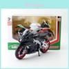 Model Motocykla Metalowy Z Napędem Inercyjnym Zabawka dla Dzieci Prezent