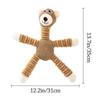 35cm Tooth Cleaning Pet Companion Toy Interactive Cats Toy Portable Plush Dogs Toy