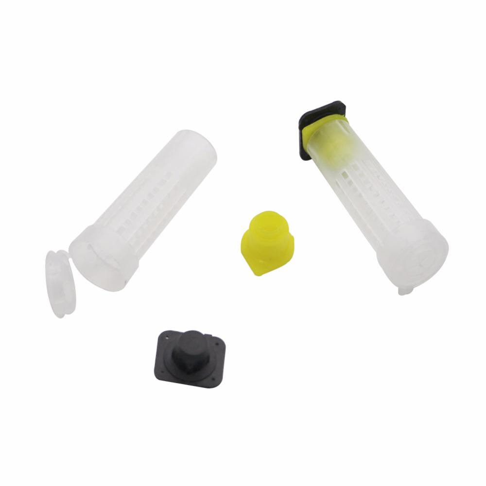 20Pcs Queen Bee Rearing Cup Larva Anti Worker Bees Bite Protective Cover Beekeeping Cell Cup Apiculture Beekeeper Supplies