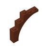 50 Stück MOC Steine W. Bogen 1x5x4 Bogen Stamm Partikel Bausteine Teile 2339 14395 DIY Klassische Baumzubehörteile