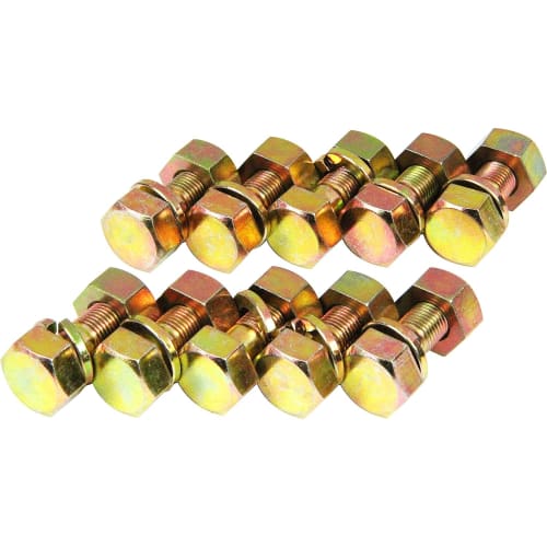 Safety-3 Tractor Claw Bolt, Nut, and Washer Set, STR-3/8x30, 10 Pieces