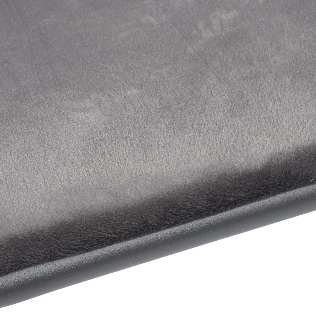 Basico Folding Chair Graphite Velvet
