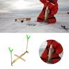 360° Adjustable Folding Multi-functional Ice Fishing Rod Rack Aluminum Alloy Ice Pole Holder Suitable For Outdoor Fishing 2026