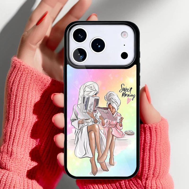 Super Mom Baby Phone Case for iPhone 17 Air 16e 15 14 13 Pro Max Back Cover for 12 11 Pro Coque