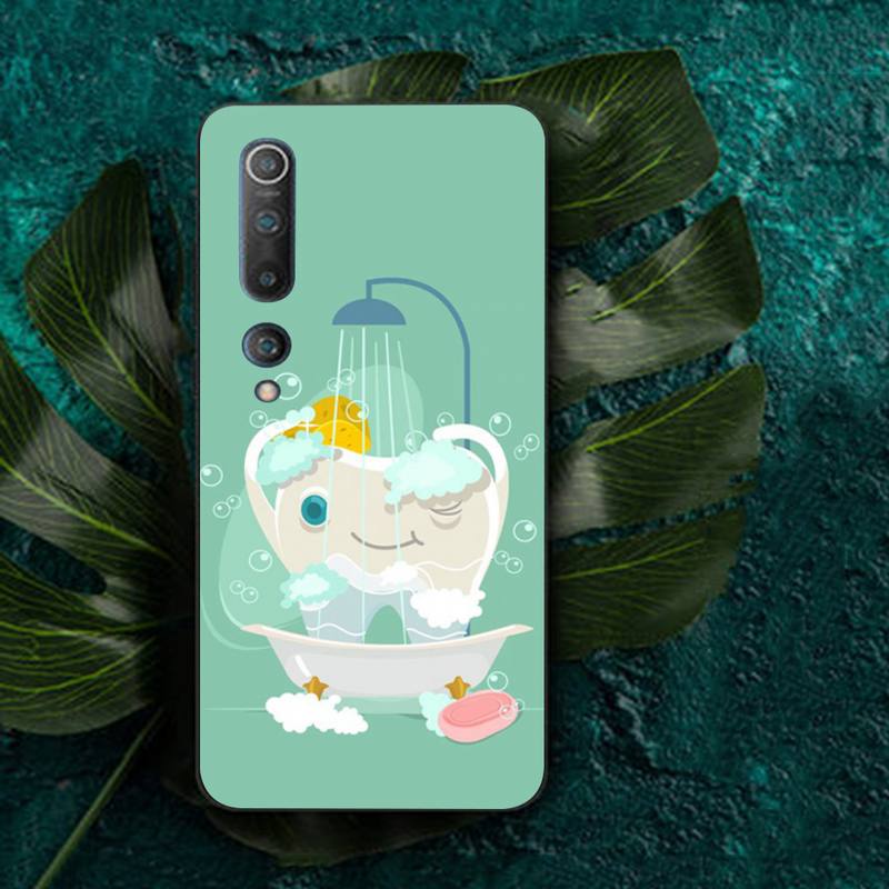 YNDFCNB Dental Implant Dentist Dental Teeth Pattern Phone Case for RedMi Note 4 5 7 8 9 Pro 8T 5A 4X Case
