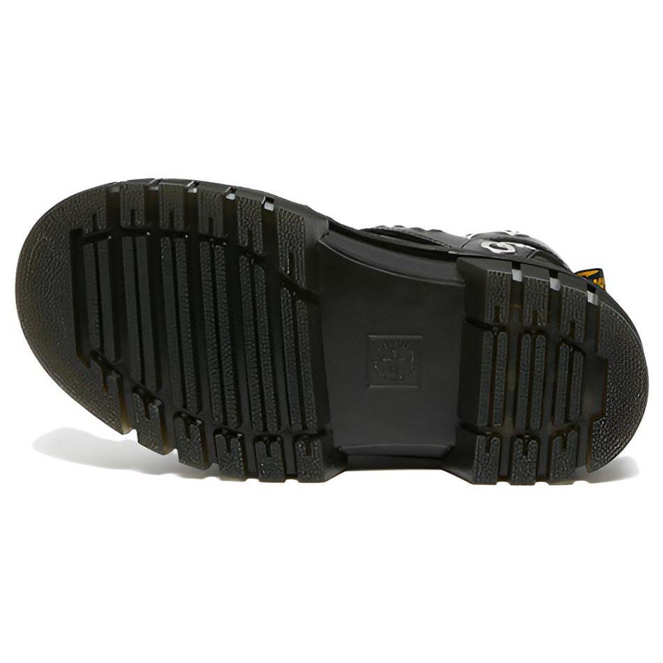 Dr. Martens Ricki HDW Fashion Metal Buckle Roman Sandals Women sandals Black 27401001