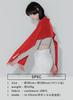 Scarlet Cashmere Solid Brand [cumaco] 18. 100% Scarf, Color, Large, Thick, Unisex, Name, Gift, Red, C-A0011B-0711