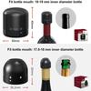 Wine Bottle Stopper Reusable Vacuum Seal Red Wine Champagne Cork Wine Cork Tool Leak-Proof Storage