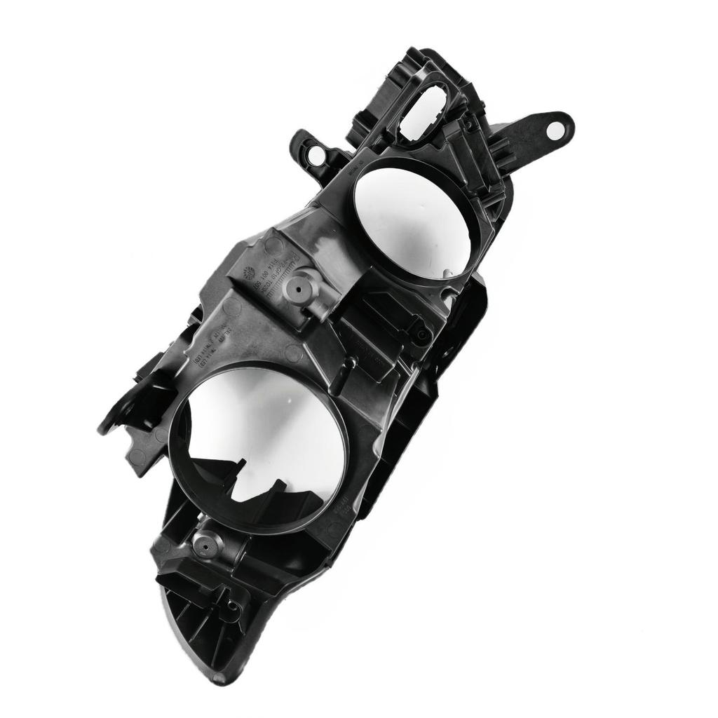 Carcasă Spate Far Compatibilă Volkswagen New CC 2013-2018, Plastic Negru Bază Inferioară Față Carcasă Lampă.