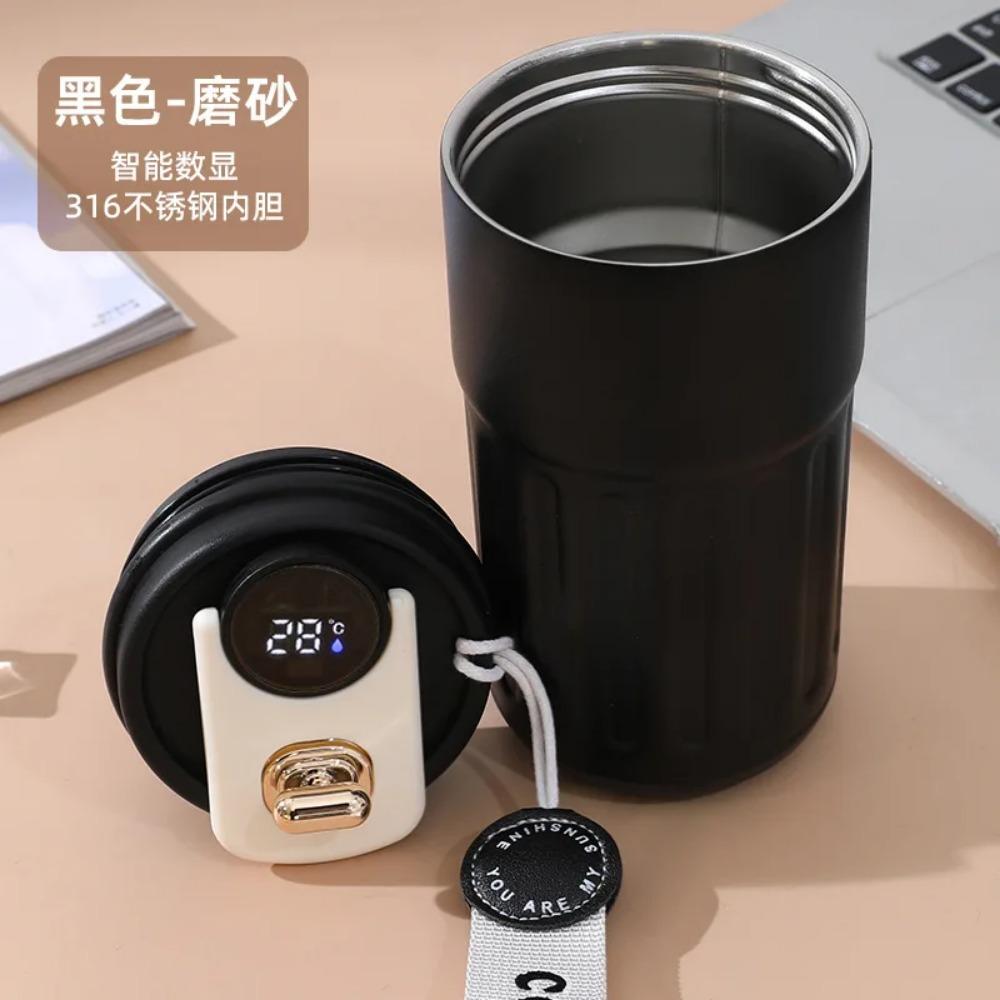 Smart Thermos Bottle LED Temperature Display Coffee Cup 316 Stainless Steel Tumbler Mug Portable Vacuum Flasks Thermoses