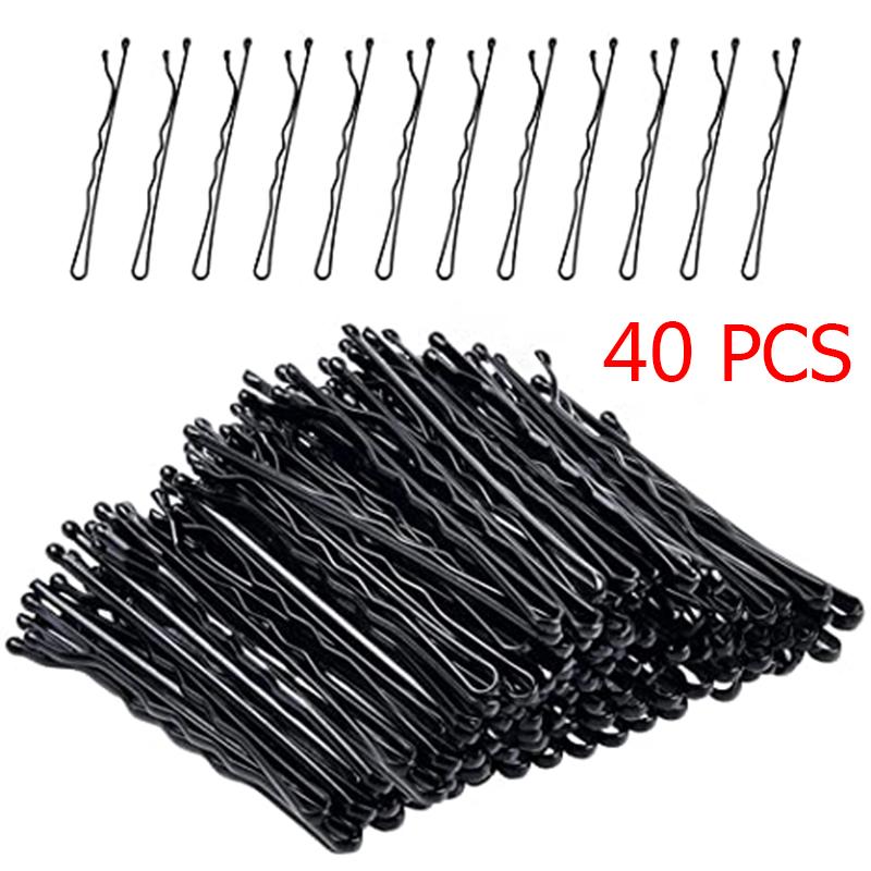 

60/150 шт. Черные заколки для волос для женщин, заколка для волос, женские невидимки, волнистые, кудрявые, свадебные, одноразовые зажимы для волос, заколка-бабочка, заколки для волос