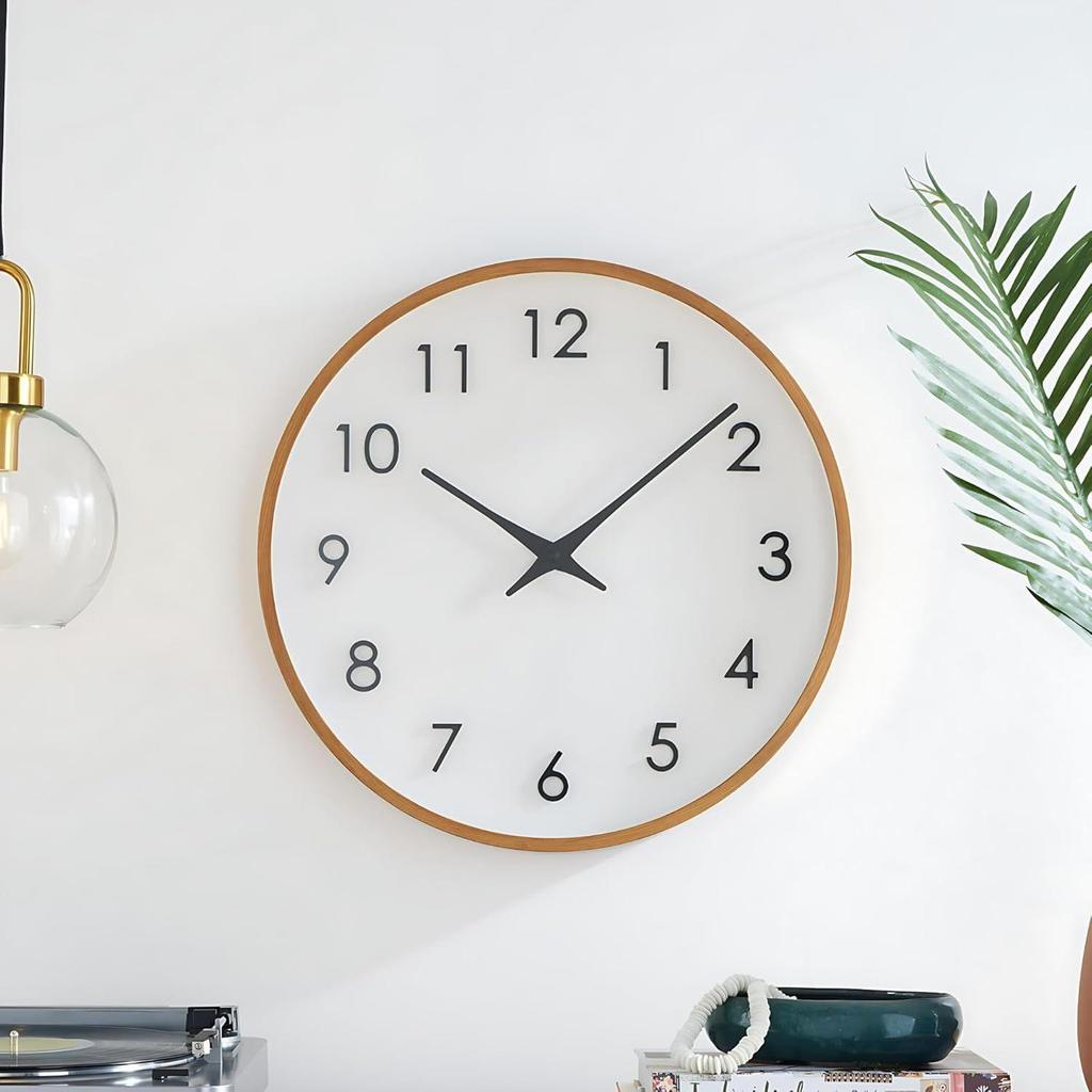 Golden Unique Wall Clock for Living Room Stylish Latest | Modern Analog Clock for Bedroom, Kitchen, Hall, Office | Modern Analog Time Piece Home Decor