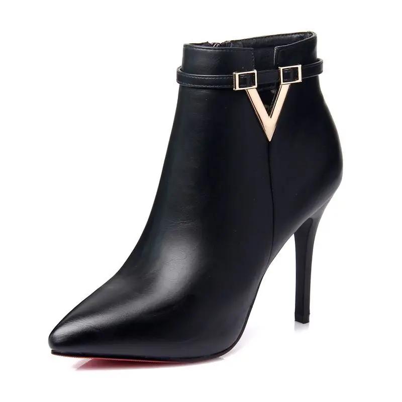 Fashion Ankle Boots for Women Winter 2024 Autumn New In Woman Short Shoes Comfortable and Elegant Fashion Booties Spring Footwear Y2k Pu