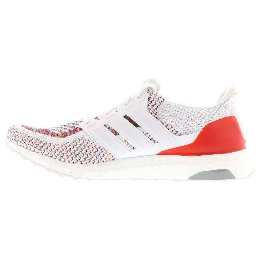 

adidas UltraBoost 2.0 Multi-Color Unisex Sneakers White Footwear-White Red BB3911