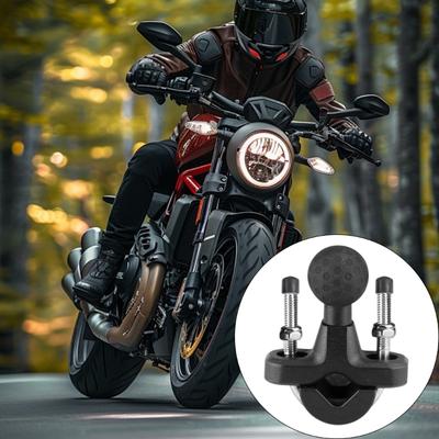 25mm Universal Ball Head Phone Holder Handlebar Mount for Smartphones Mobile Devices For Outdoor Commuting
