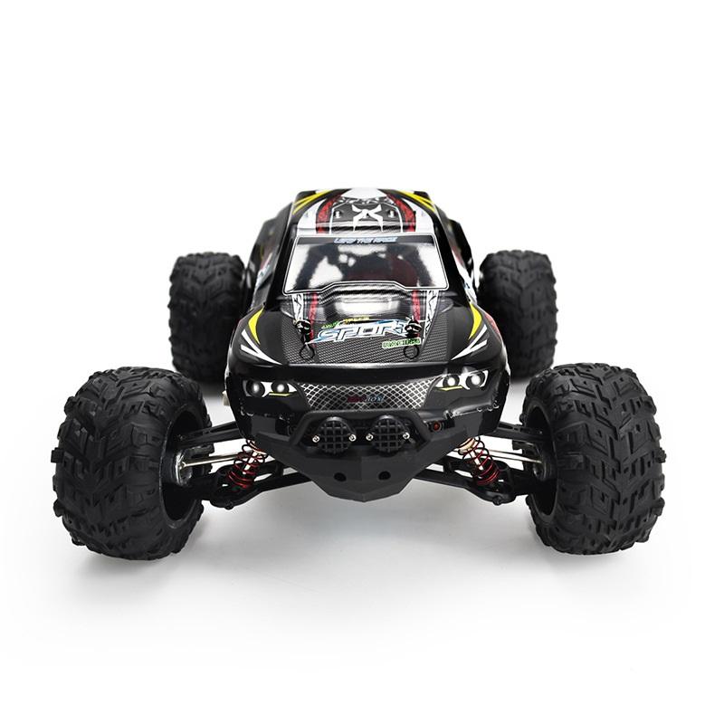 1:10 4WD Full Proportional RC Monster Truck, 45km/h High Speed 2.4G Off-Road Crawler with 7.4V Battery for Hobbyists