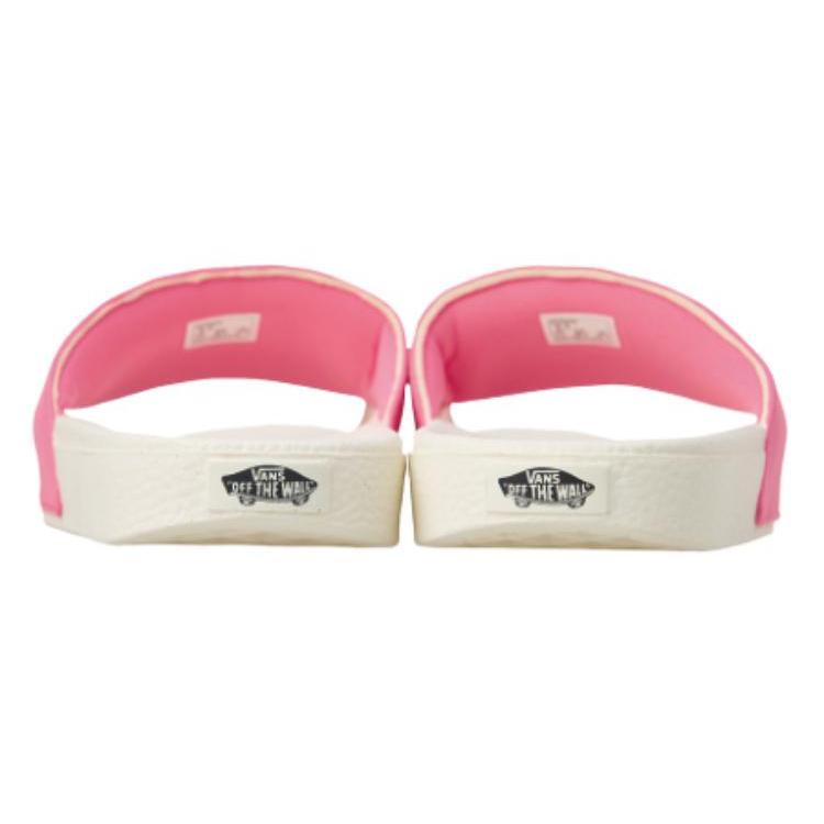Vans Slide On Slippers 'White Pink' Women's VN0A45JQUV6