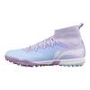Li Ning Shadow 3 Comfortable Trendy TF (Rubber Studs) Artificial Turf Shock Absorbing Non-Slip Football Shoes Men Football Shoes Blue Purple YSTU049-4