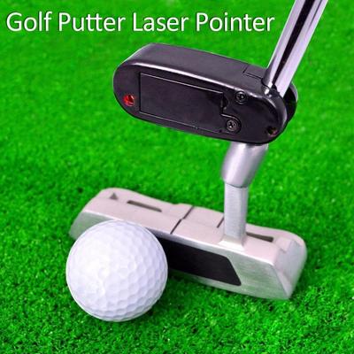 Golf Atıcı Lazer Pointer Golf Vuruş Eğitim Amaç Çizgisi Düzeltici Yardım Aracı Geliştirmek Uygulama Golf Aksesuarları Siyah