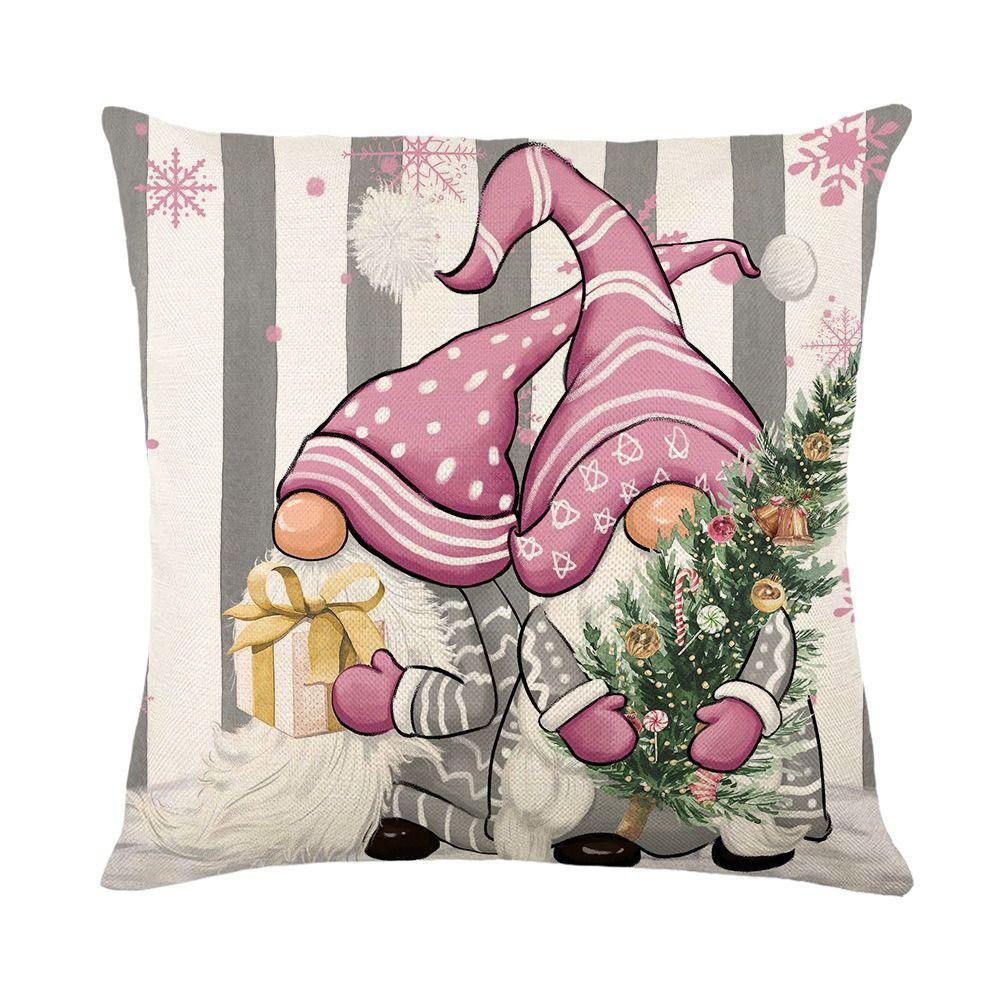 

Bedside Pillowcase Pillow Case Polyester Xmas Pillow Covers Fashion Christmas Cushion Cover 8