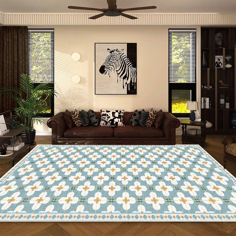 Colorful Ethnic Vintage Carpets Bohemian Living Room Decoration Large Area Rugs Washable Floor Fluffy Mat for Bedroom Bedside