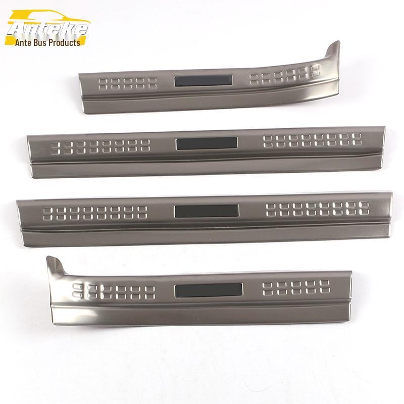 Qoros 5 Door Sill Stainless Steel Bumper Pedal Anti-Scratch Decorative Strip