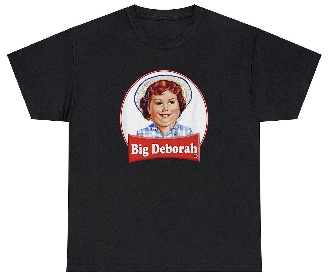 Big Deborah T Shirt Funny Sayings Little Debbie Snacks Parody Meme Humor Tee 2XL