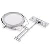 6inch 7X Magnifying LED Light Makeup Mirror Double Side Wall Mounted Folding Make Up Mirror Bathroom