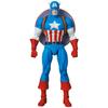 MAFEX No. 217 CAPTAIN AMERICA (COMIC Ver.) Non-scale Painted Action Figure, Approximately 160mm Tall