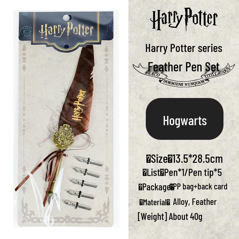 Harry Potter Quill & Sealing Wax Set - Creative Gift for Birthdays, Holidays, or Graduations.
