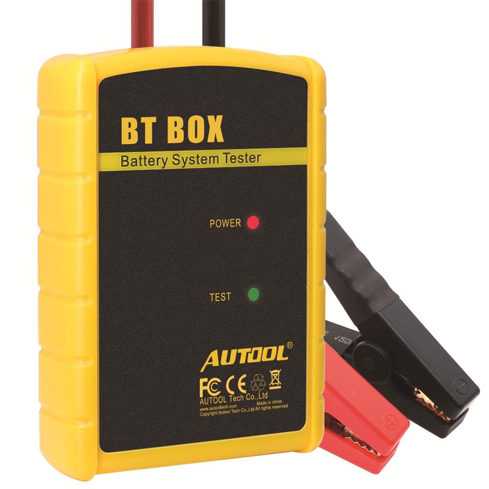 AUTOOL BT BOX Battery Tester Charging Test With Mobile Car Battery Check Accu Tester 12v Analyzer Diagnostic Tool for Vehicle