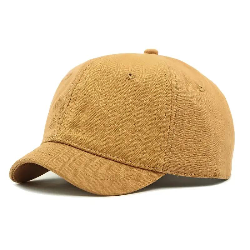 Spring and Summer Cotton Solid Casquette Baseball Cap Adjustable Outdoor Snapback Hats for Men and Women 42