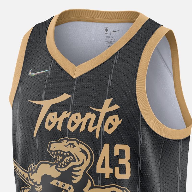 Nike x NBA Toronto Raptors City 20-21 Edition Jersey 'Pascal Siakam 43' Men's DB4046-010