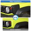 Car Front Rear Fender Side Guard Angle Decoration Anti-scratch Cover Trim for Suzuki Jimny 2019-2023 Carbon Fiber Priend Car Accessories