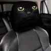 Head Rest Cover 2 Piece Ice Silk Cute Funny Cartoon Car Headrest Covers Automotive Seat Protector For Sedan Suv Truck Vehicle