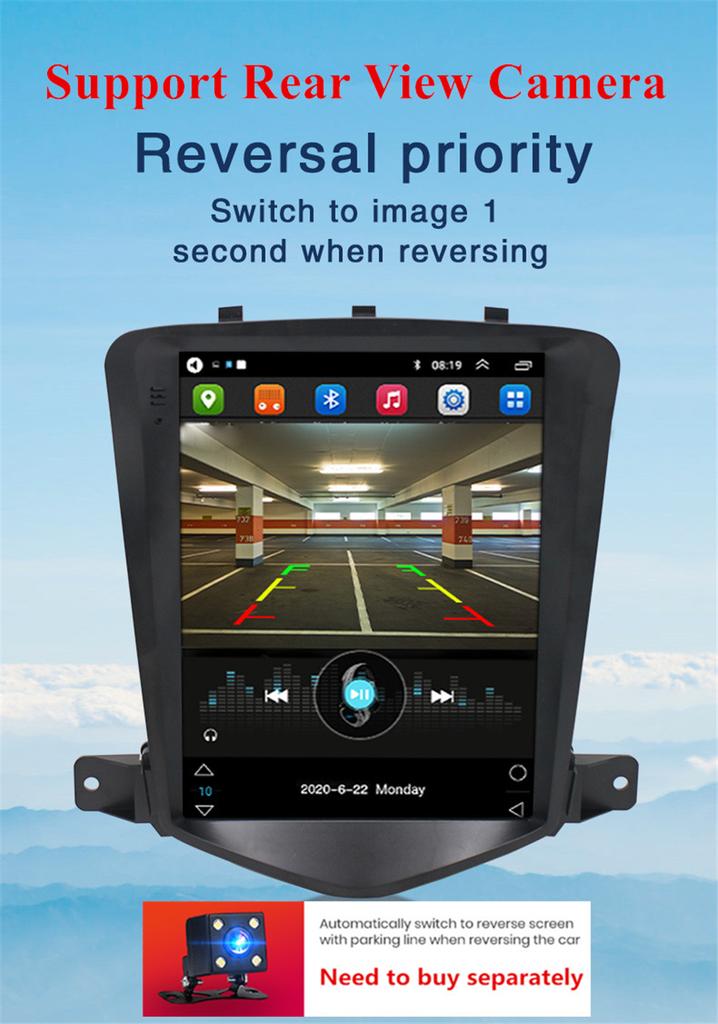 Chevy Cruze 09-14 Car Radio - 9.7" Android 10.1