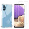 Shockproof Case for Samsung Galaxy A32 4G and 2 Tempered Glass Screen Protector Phonillico®