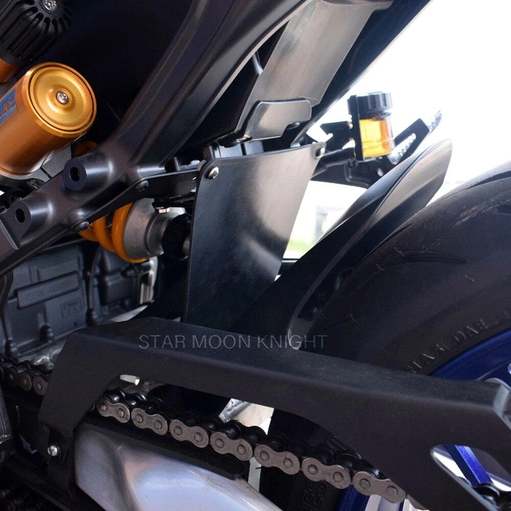 Motorcycle Accessories Shock Shield Shockproof Cover Fender Mudguard Rear Tire Hugger For Yamaha MT-09 MT09 MT 09 SP  2022 -