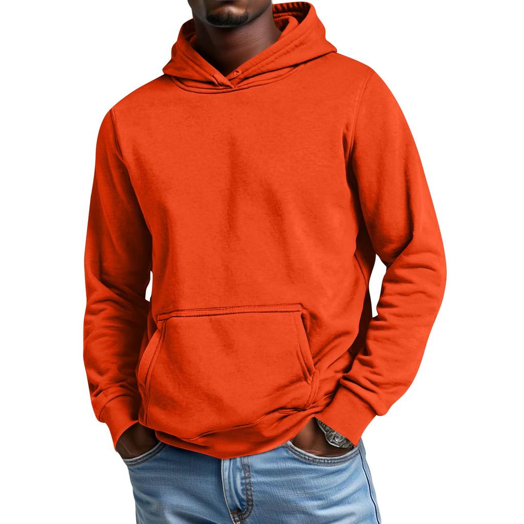 Men's  Leisure  Hooded   Hood  Long  Sleeves  Hoodie
