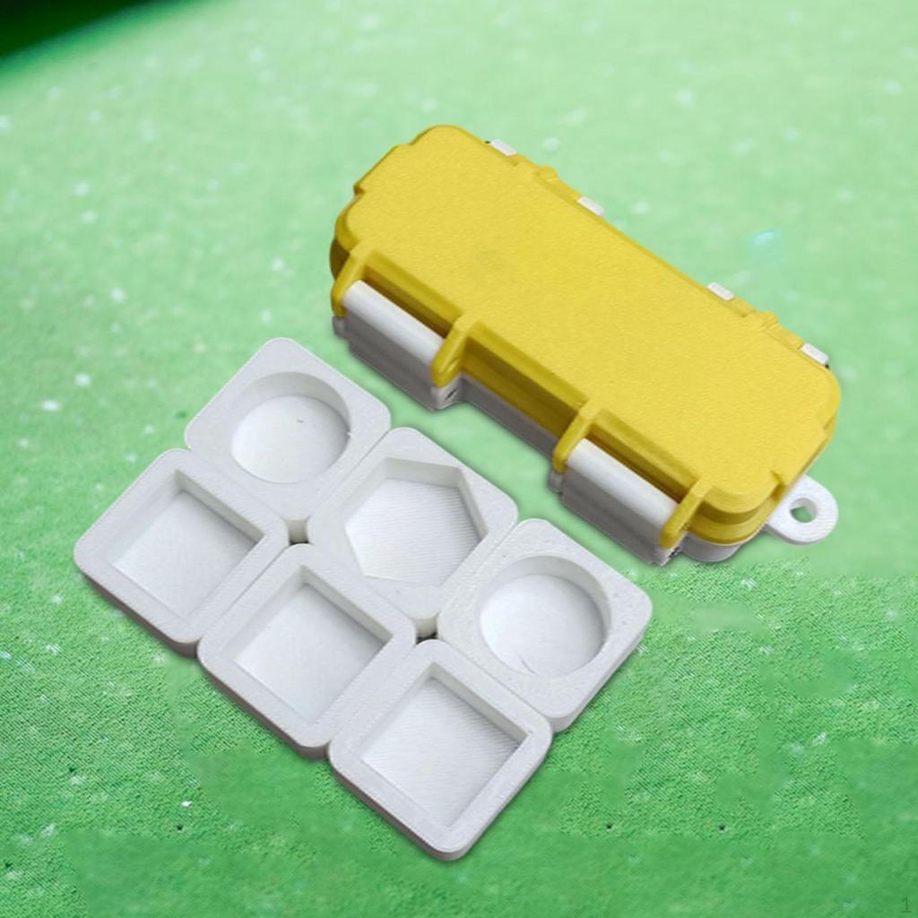 Pool Chalk Holder Billiard Case Practical Portable Compact Multifunctional Storage Box