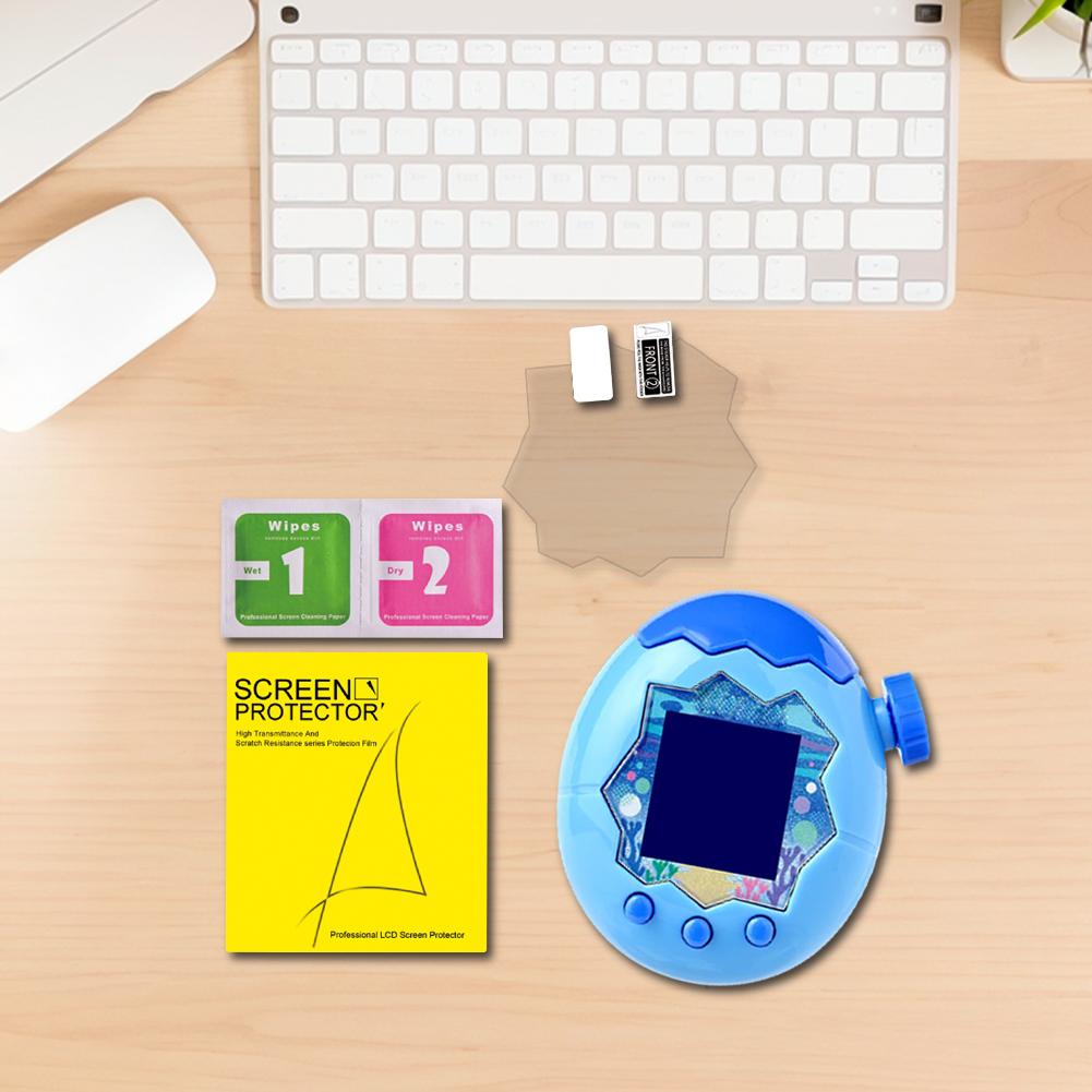 Průhledná TPU měkká fólie odolná proti poškrábání HD fólie ultratenká pro Tamagotchi Paradise