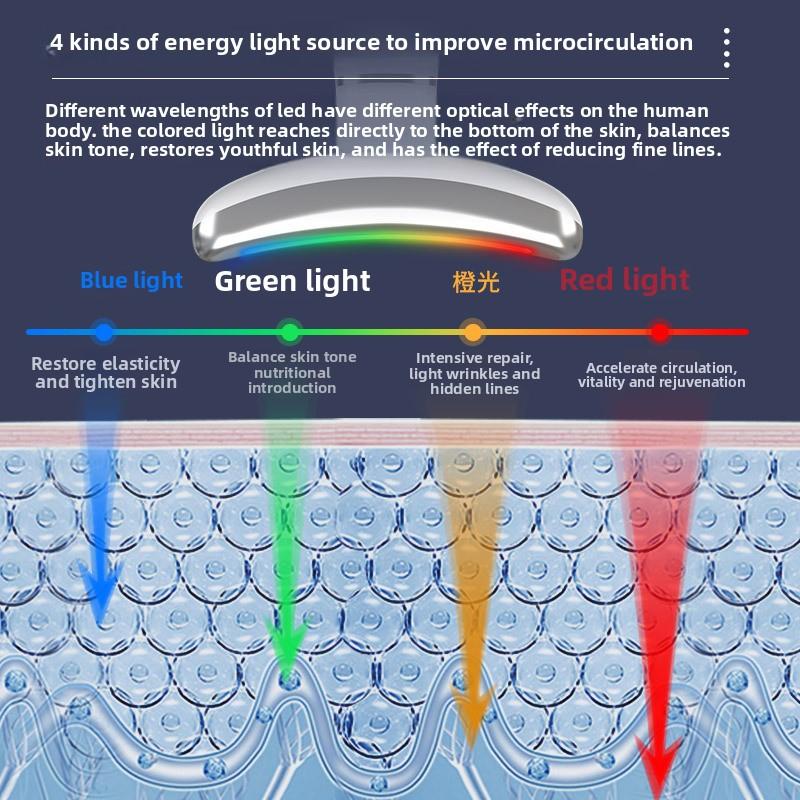 Small Iron, Lifting and Firming Beauty Instrument, Ice Neck Beauty Instrument, Colored Face, Neck Care, Thin Face Beauty Instrument