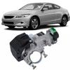 Auto Trans Ignition Switch Cylinder Lock with 2 Keys 48 Chip Fit for Honda Accord CRV Odyssey